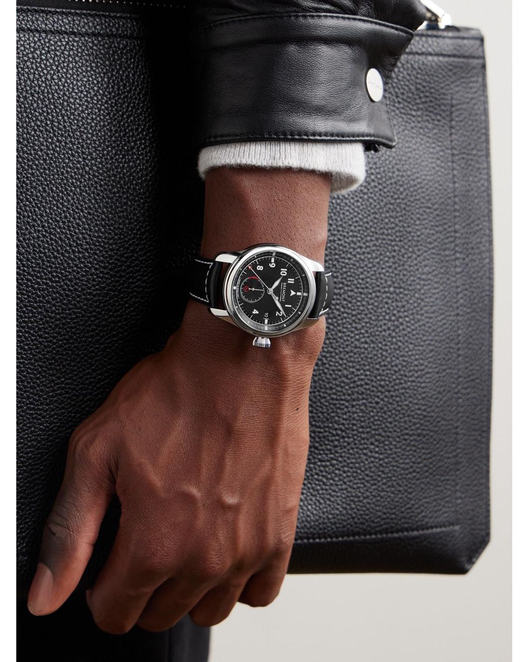Bremont Black Fury Automatic Stainless Steel Watch, Ref. Fury-Bk-Ss-R-S for men