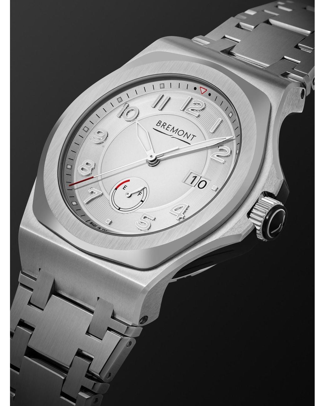 Bremont Black Supernova Automatic Stainless Steel Watch, Ref. Supernova-Al-N-B for men
