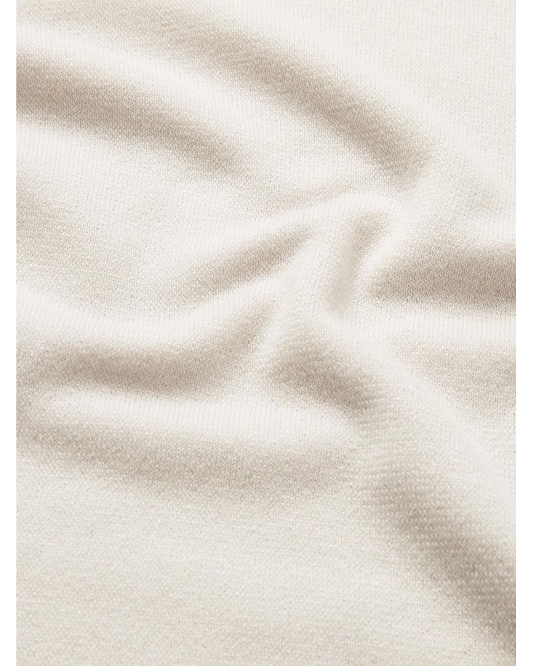 Loro Piana Multicolor Slim-Fit Baby Cashmere Sweater for men