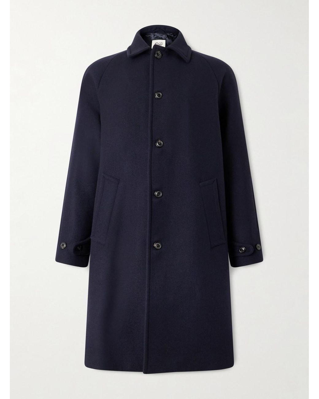Valstar Blue Wool Coat for men