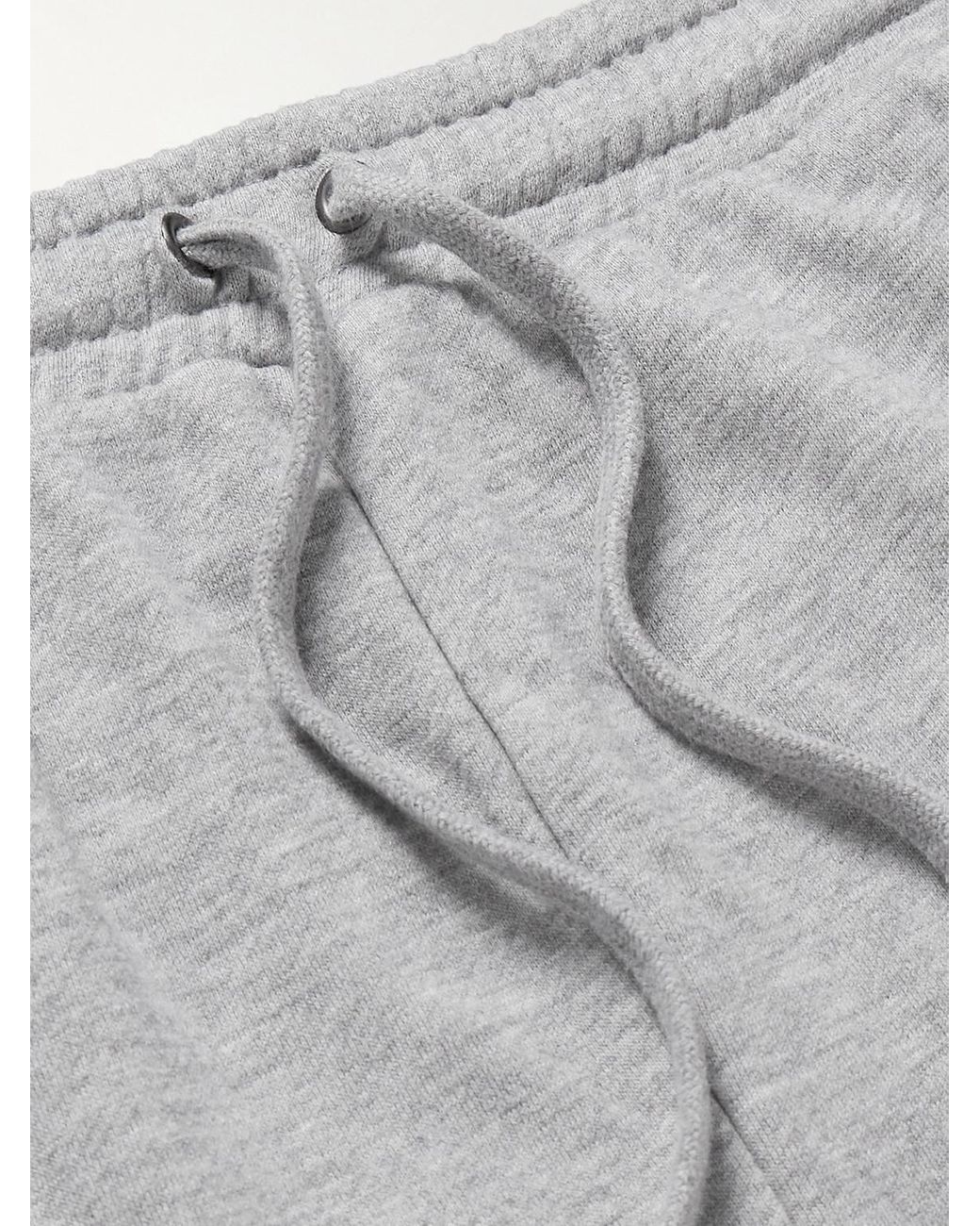 Derek Rose Gray Quinn 1 Tapered Cotton And Modal-Blend Jersey Sweatpants for men