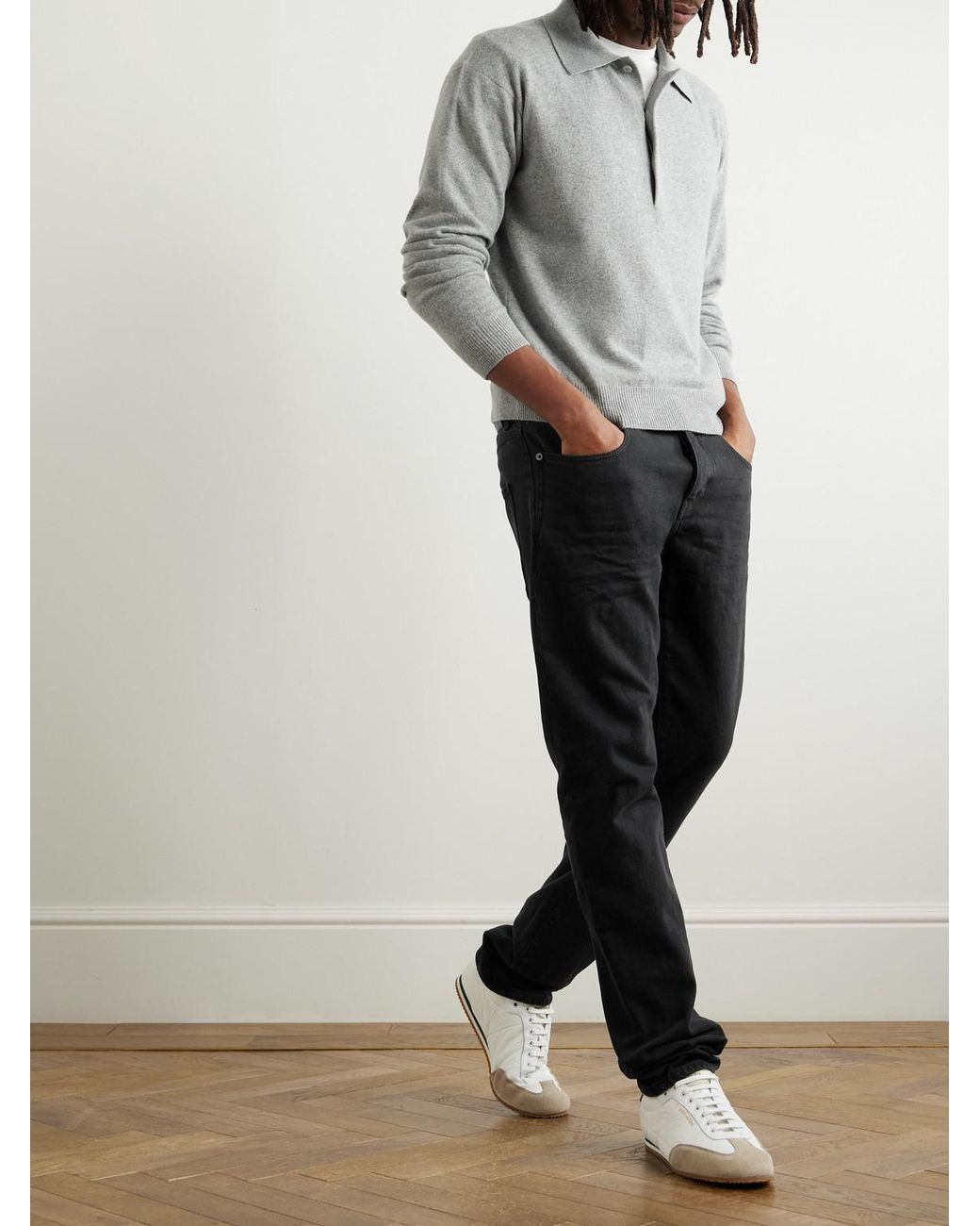 Saint Laurent Black Slim-Fit Jeans for men