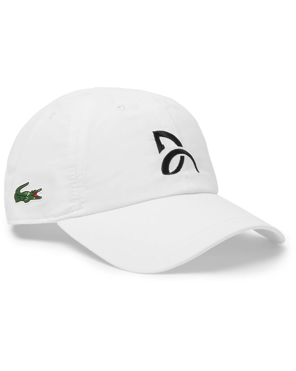 Lacoste Sport Novak Djokovic Embroidered Shell Tennis Cap in White for Men  | Lyst Australia