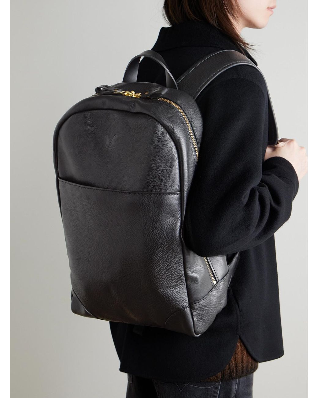Bennett Winch Leather Backpack in Black für Herren