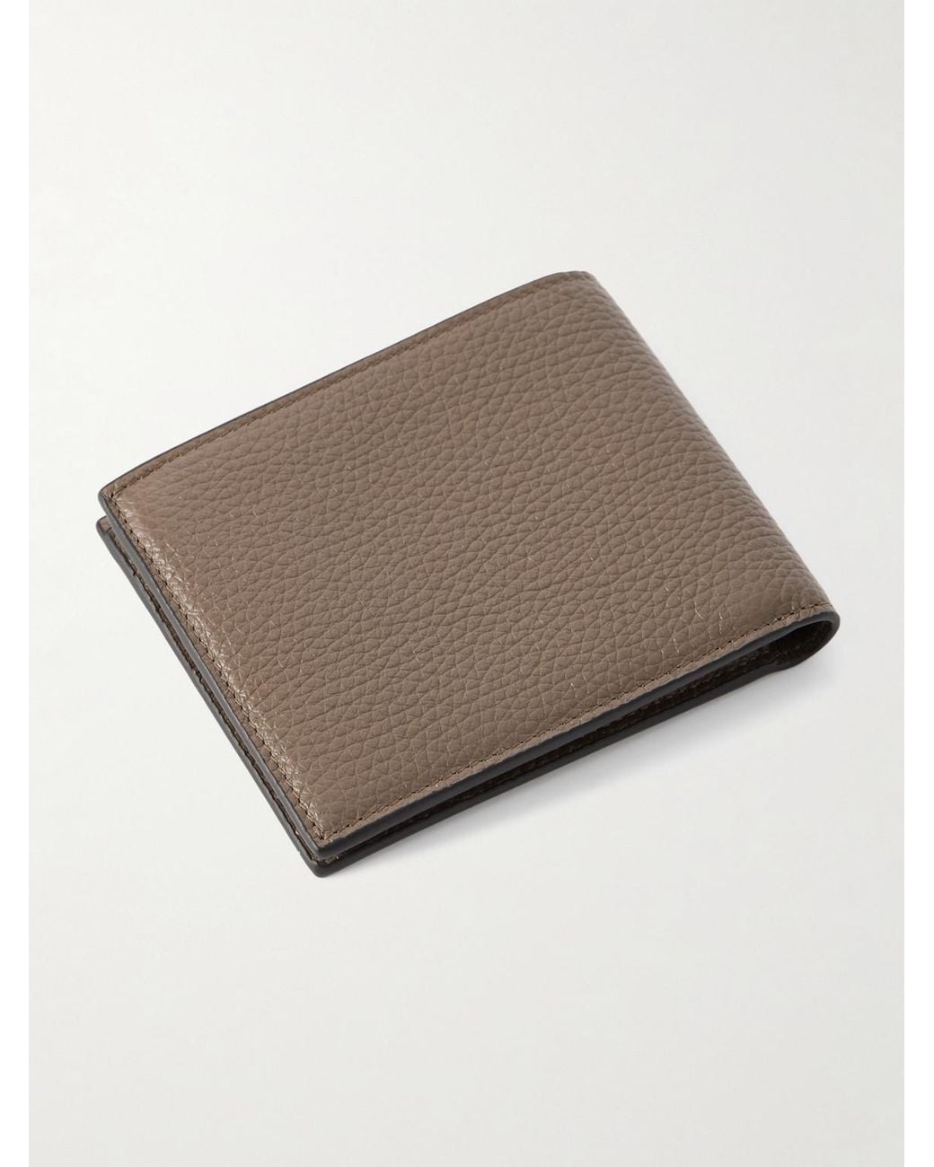 Montblanc Brown Full-Grain Leather Wallet for men