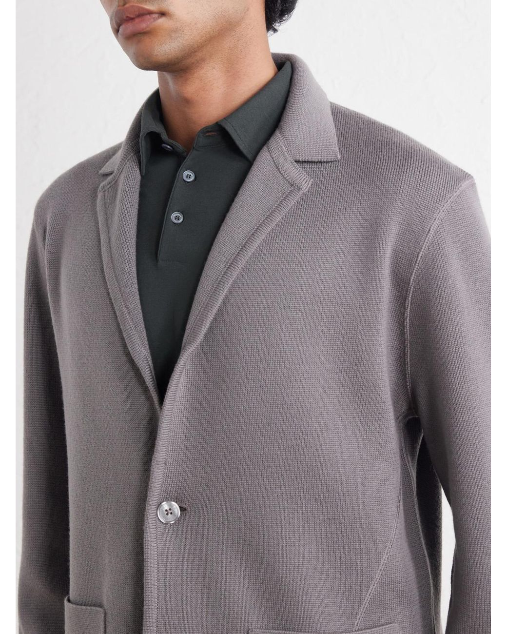 Orlebar Brown Purple Rainer Ii Merino Wool Blazer for men