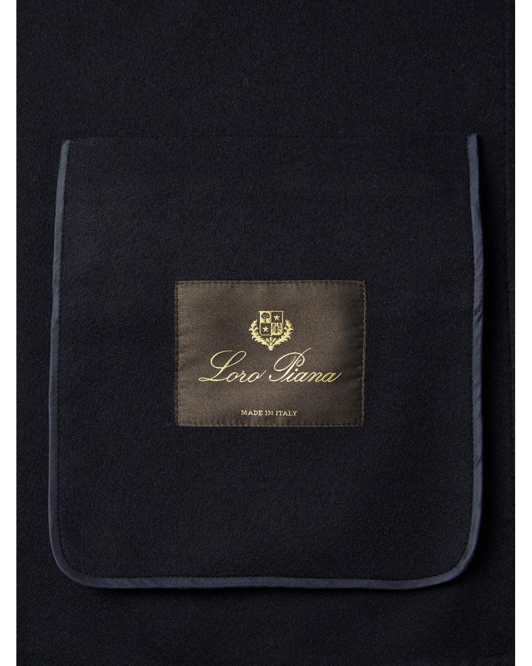 Loro Piana Blue Umberto Unstructured Cashmere Blazer for men