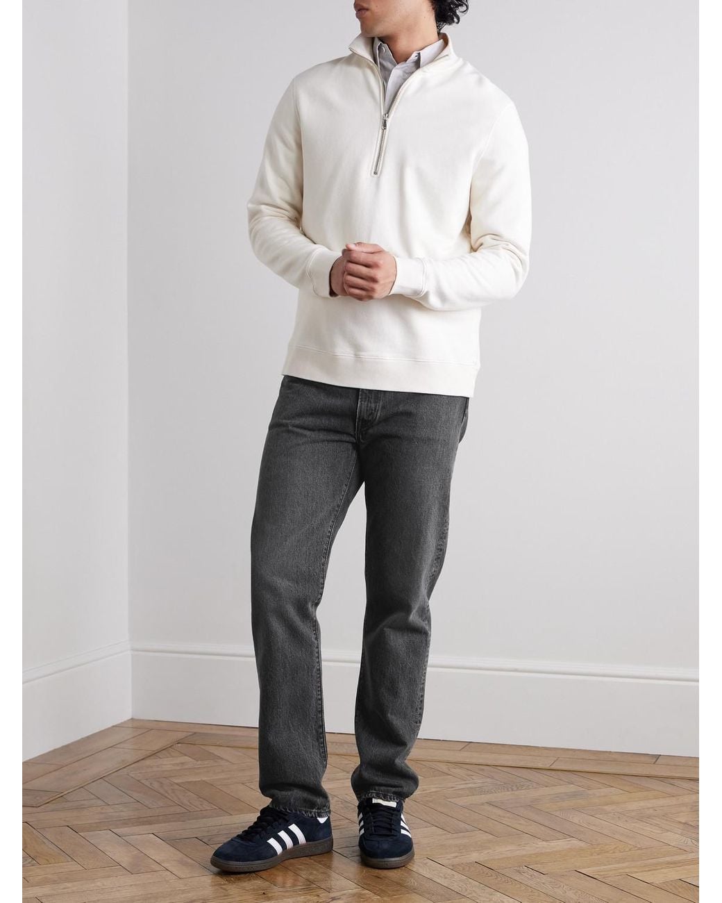 Orslow Gray 107 Slim-Fit Jeans for men