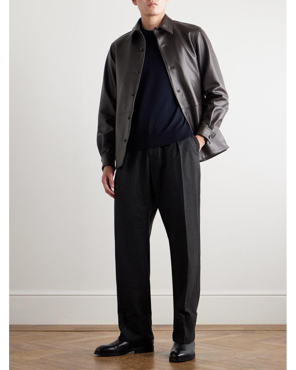 Loro Piana Blue Slim-Fit Baby Cashmere Sweater for men