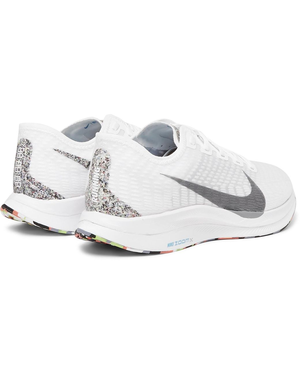 Nike Zoom Pegasus Turbo 2 Mesh Sneakers in White for Men | Lyst Australia