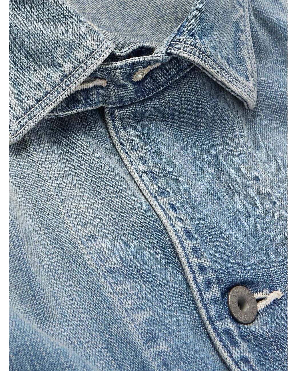 Kapital Blue Cactus Appliquéd Denim Jacket for men
