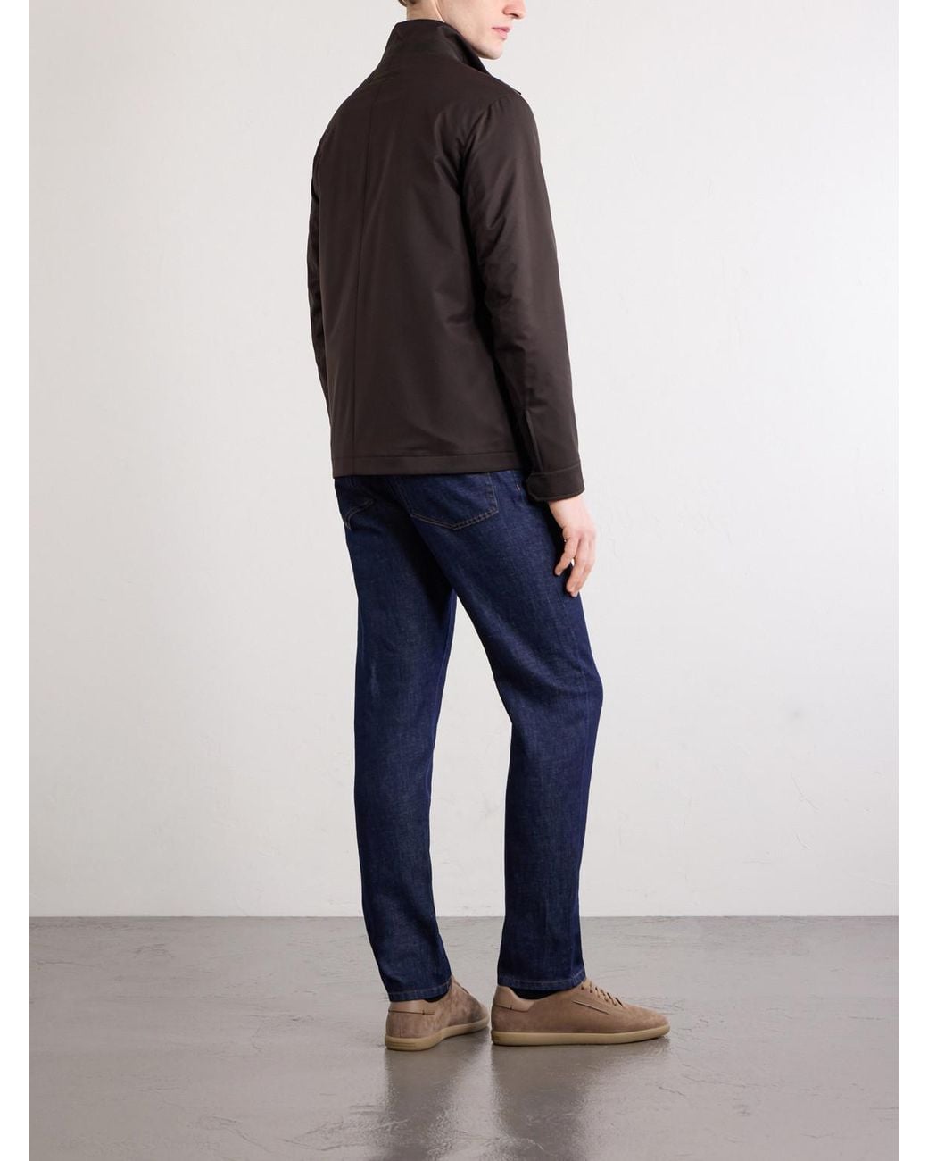 Zegna Black Shell Jacket for men