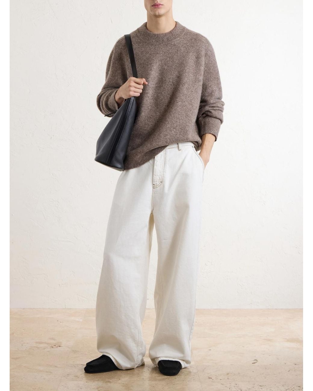 A.P.C. Brown Dylan Sweater for men