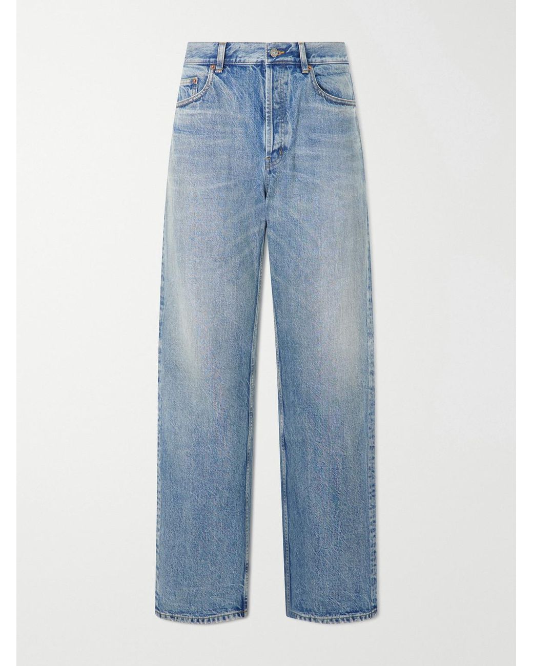 Saint Laurent Blue Wide-leg Jeans for men