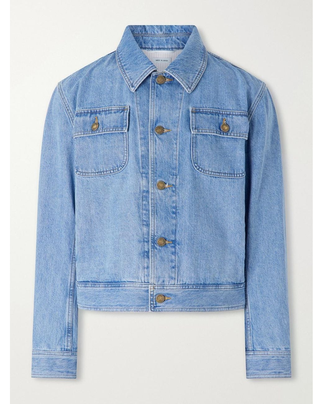 Thom Browne Blue Denim Jacket for men