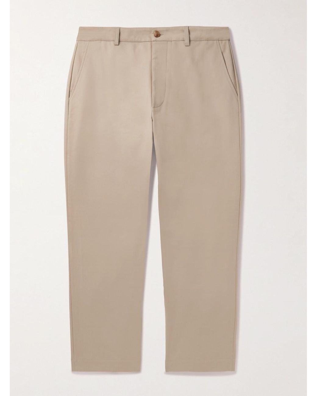 Ghiaia Natural Straight-Leg Cotton Chinos for men