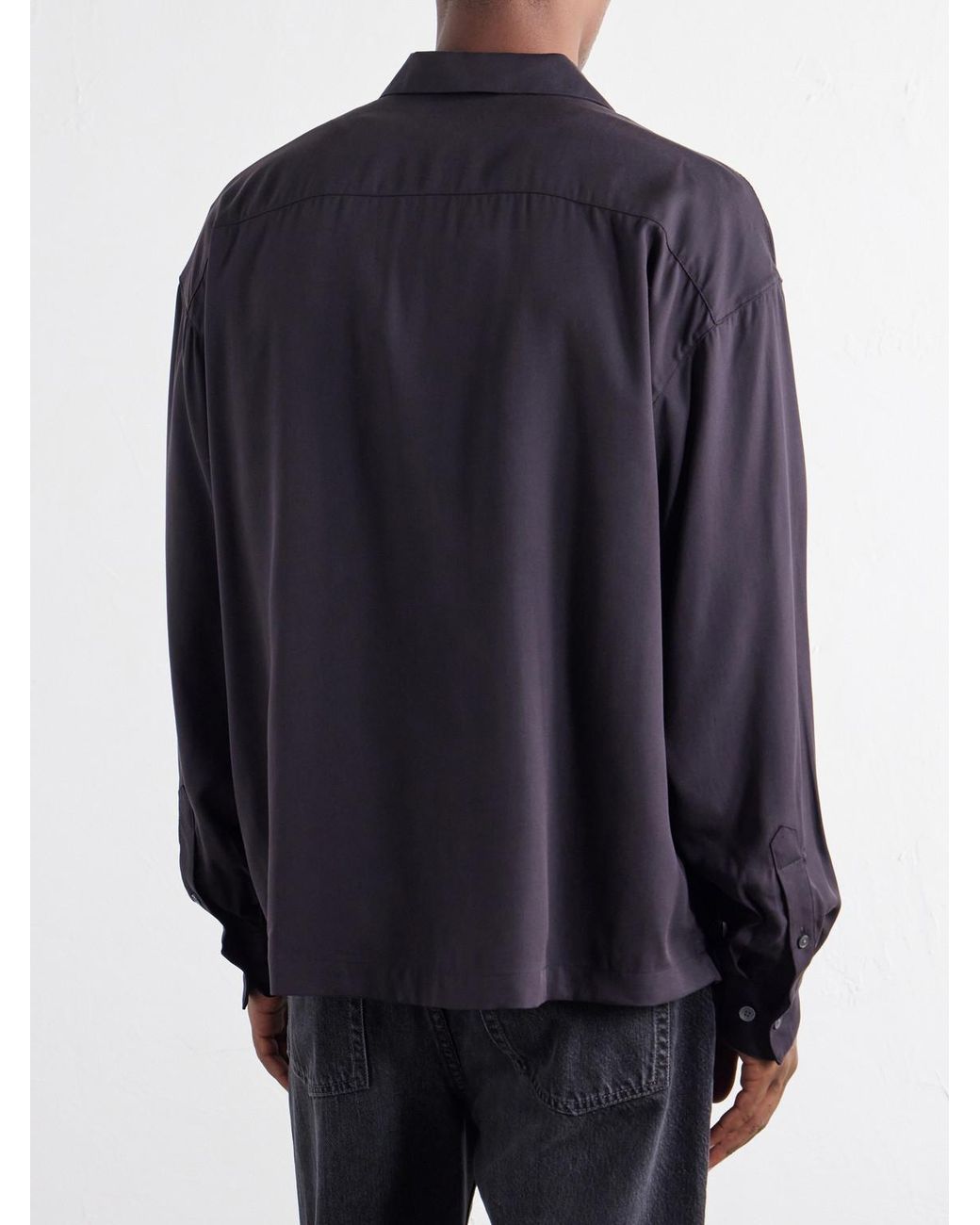 A Kind Of Guise Blue Rumba Lyocell-blend Shirt for men