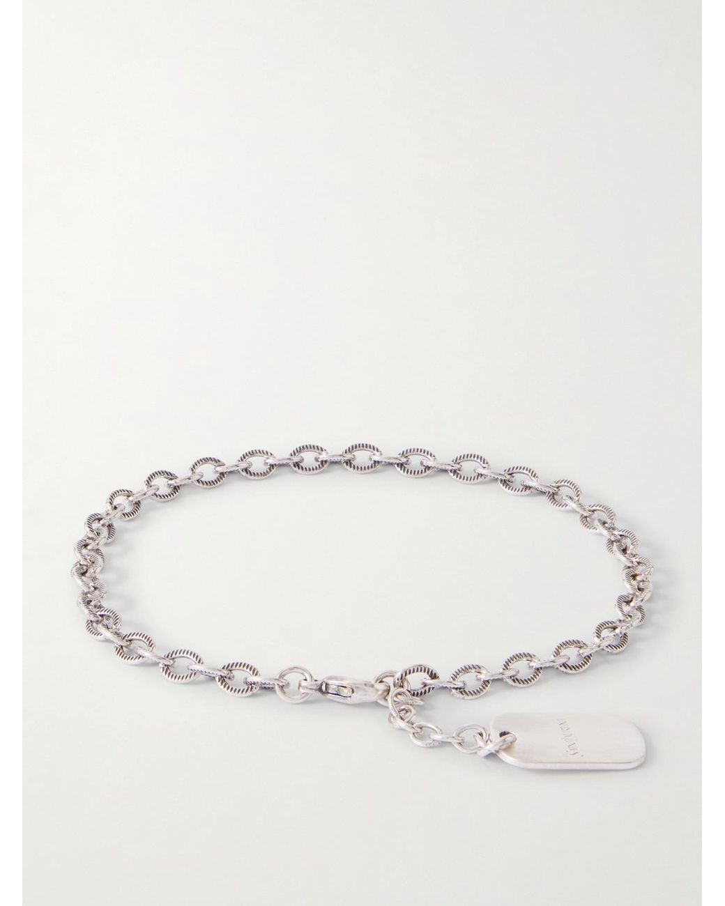 Saint Laurent Natural Silver-tone Bracelet for men