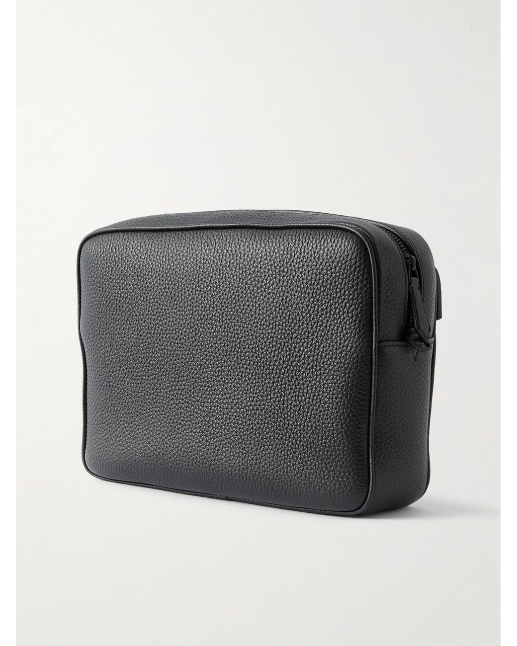 Montblanc Black Mlock 4810 Full-grain Leather Messenger Bag for men
