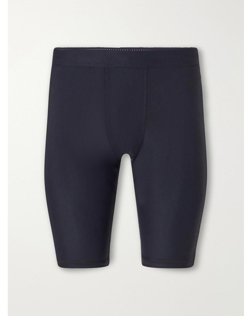 Literary Sport Blue Pablo Slim-Fit Stretch-Jersey Running Shorts for men