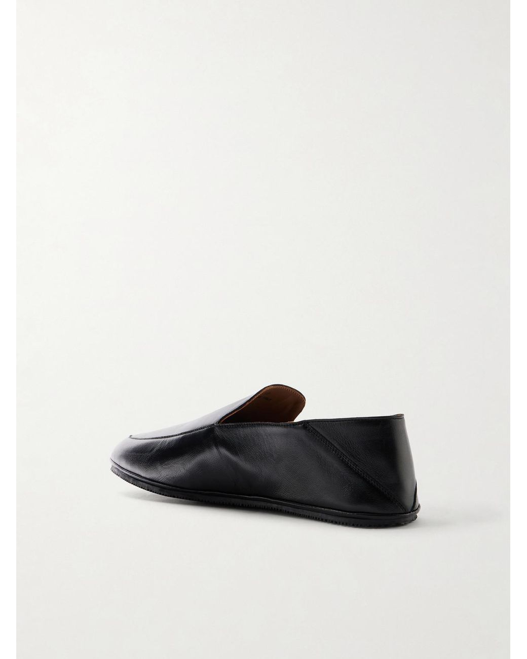 Mr P. Leather Espadrilles in Black für Herren