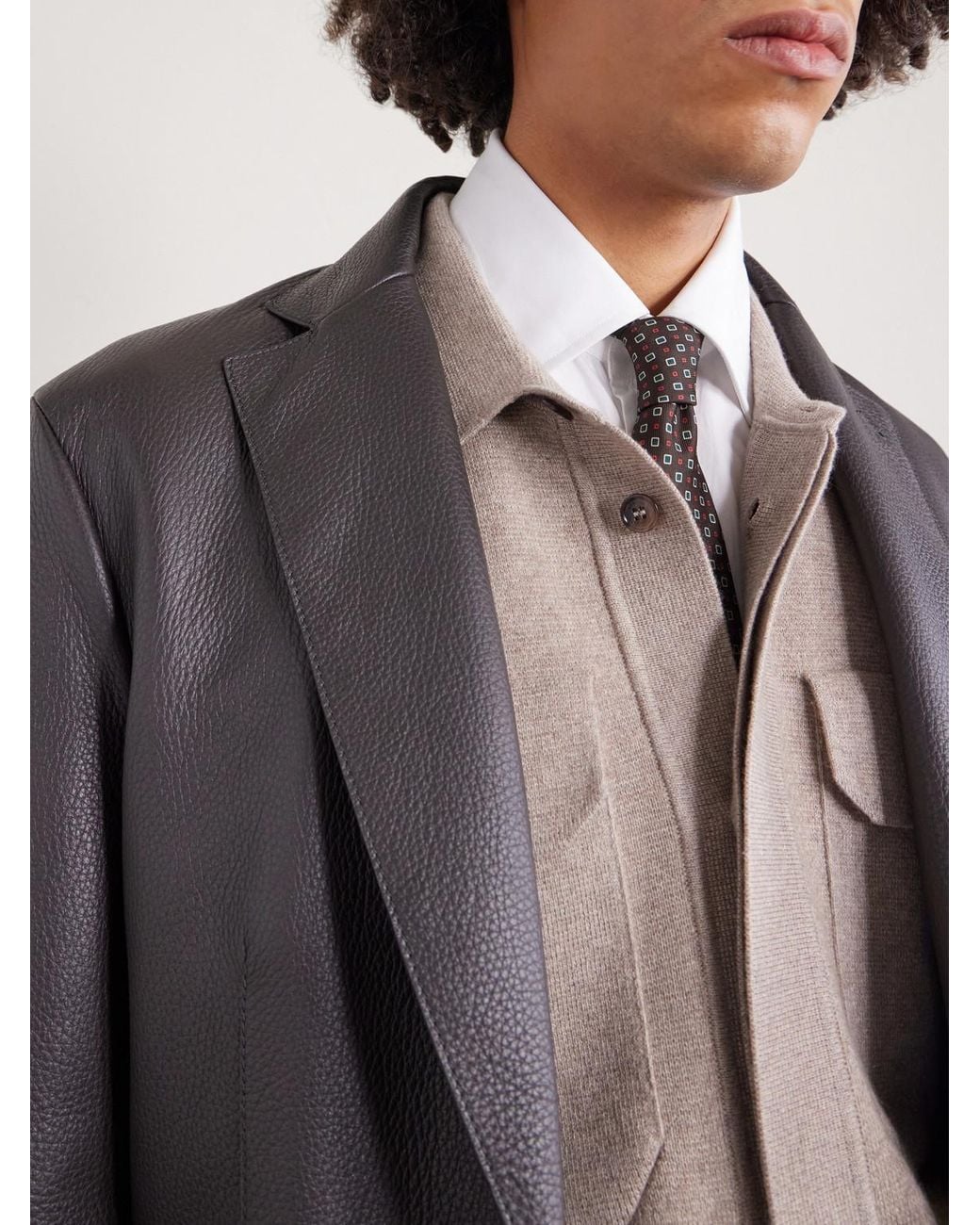 Dunhill Pink Cotton And Cashmere-blend Overshirt for men