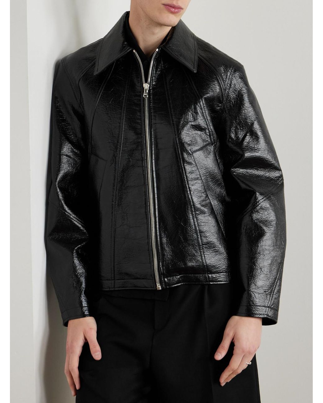 Séfr Duke Panelled Jacket in Black for Men | Lyst UK