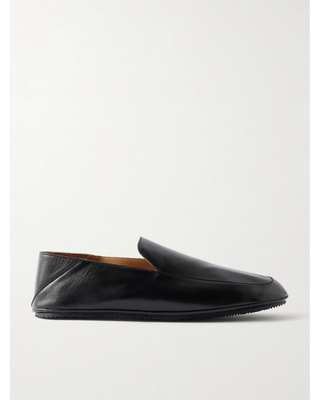 Mr P. Leather Espadrilles in Black für Herren
