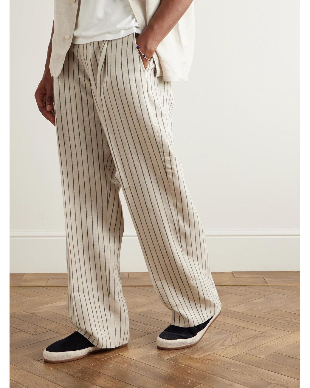 Mulo Blue Suede Espadrilles for men