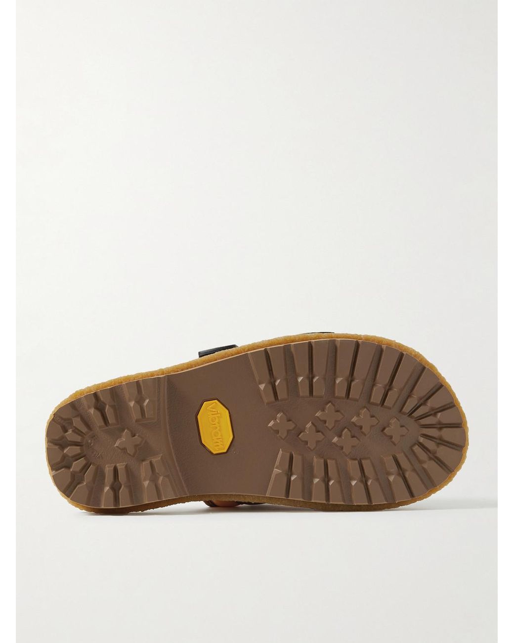Moncler Genius Brown Moto Mountain Sandals For for men