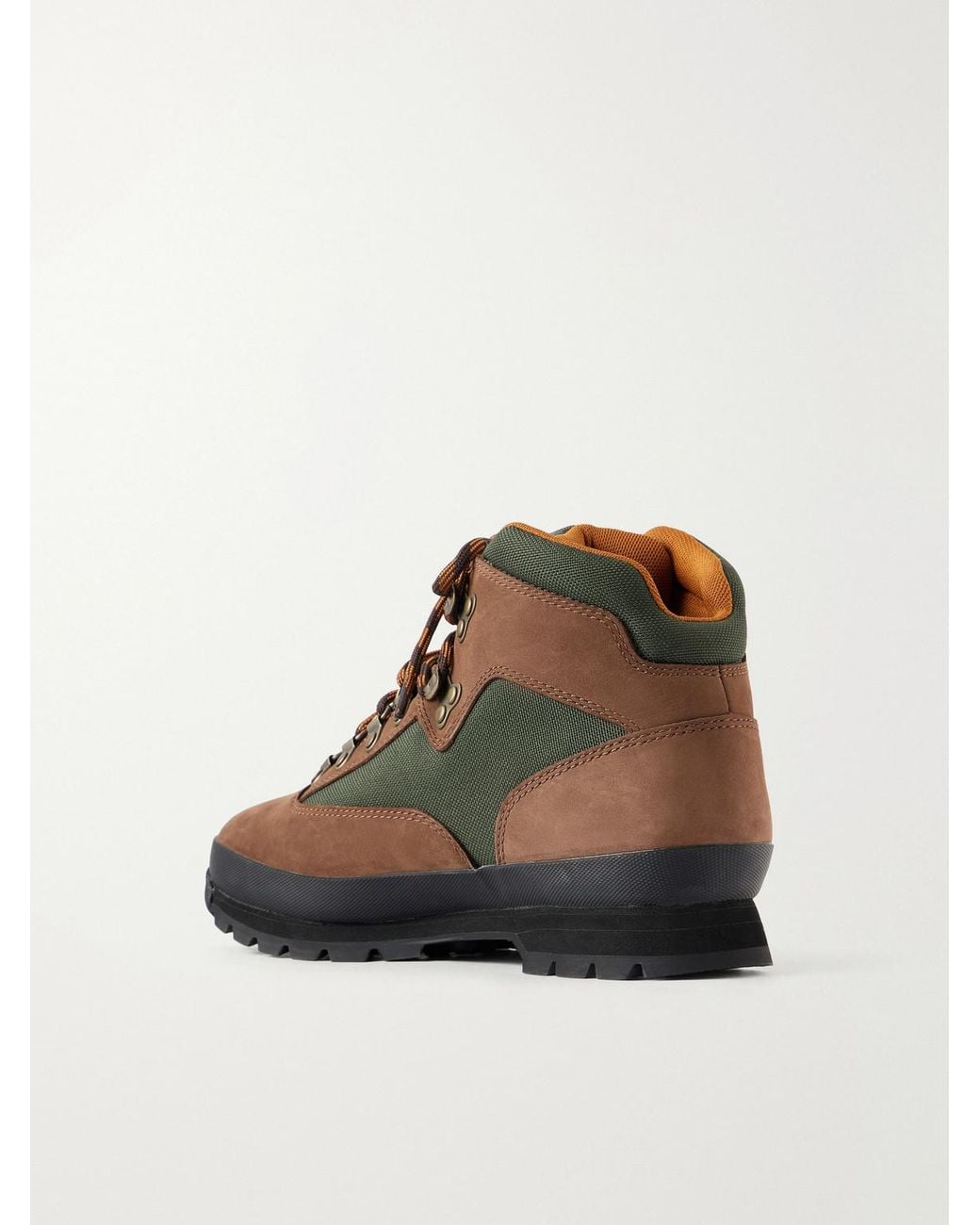 Timberland Brown Euro Hiker Nubuck Hiking Boots for men