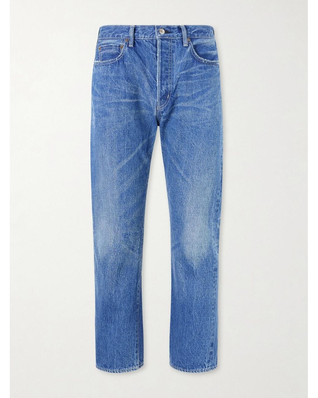 Remi Relief Blue Straight-Leg Jeans for men