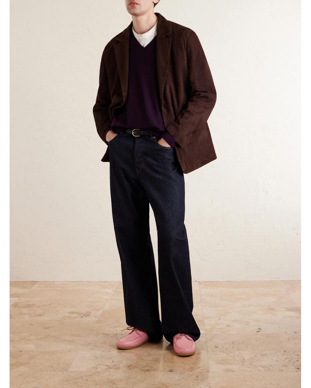 Valstar Brown Suede Jacket for men