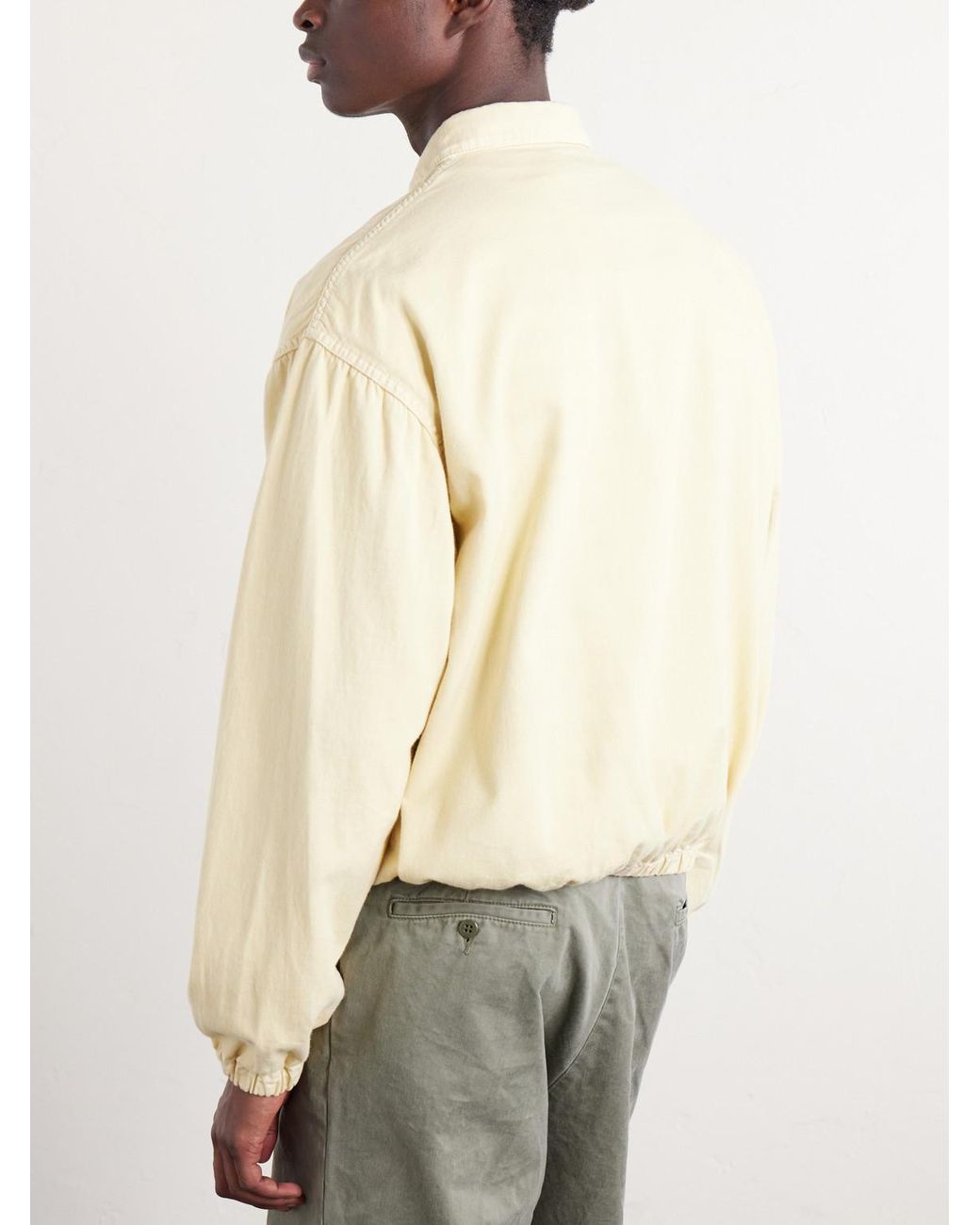 Remi Relief Natural Cotton-twill Jacket for men