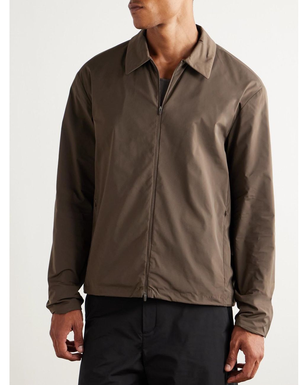Amomento Padded Taffeta Jacket in Brown for Men | Lyst UK