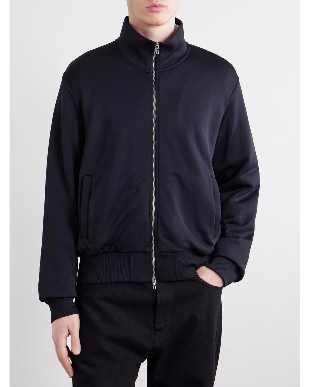 Our Legacy Black Mob Jersey Jacket for men