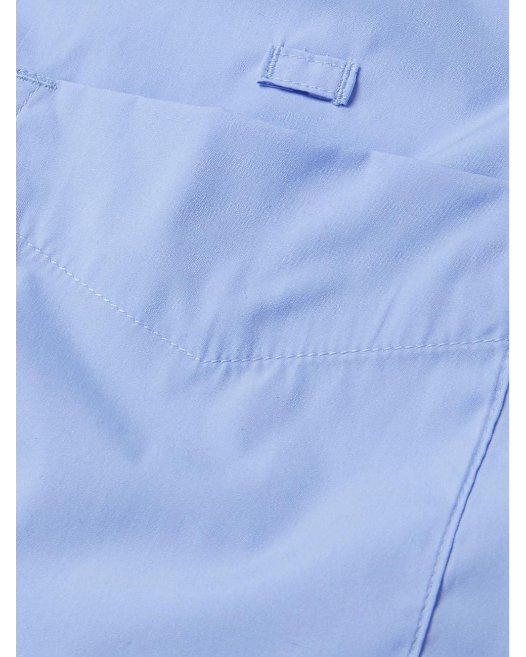 FRIZMWORKS Blue Og Oversized Poplin Shirt for men