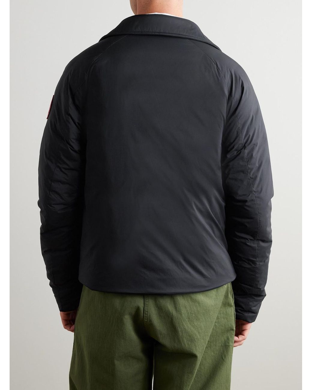 Canada Goose Blue Lodge Padded Ripstop Down Jacket for men