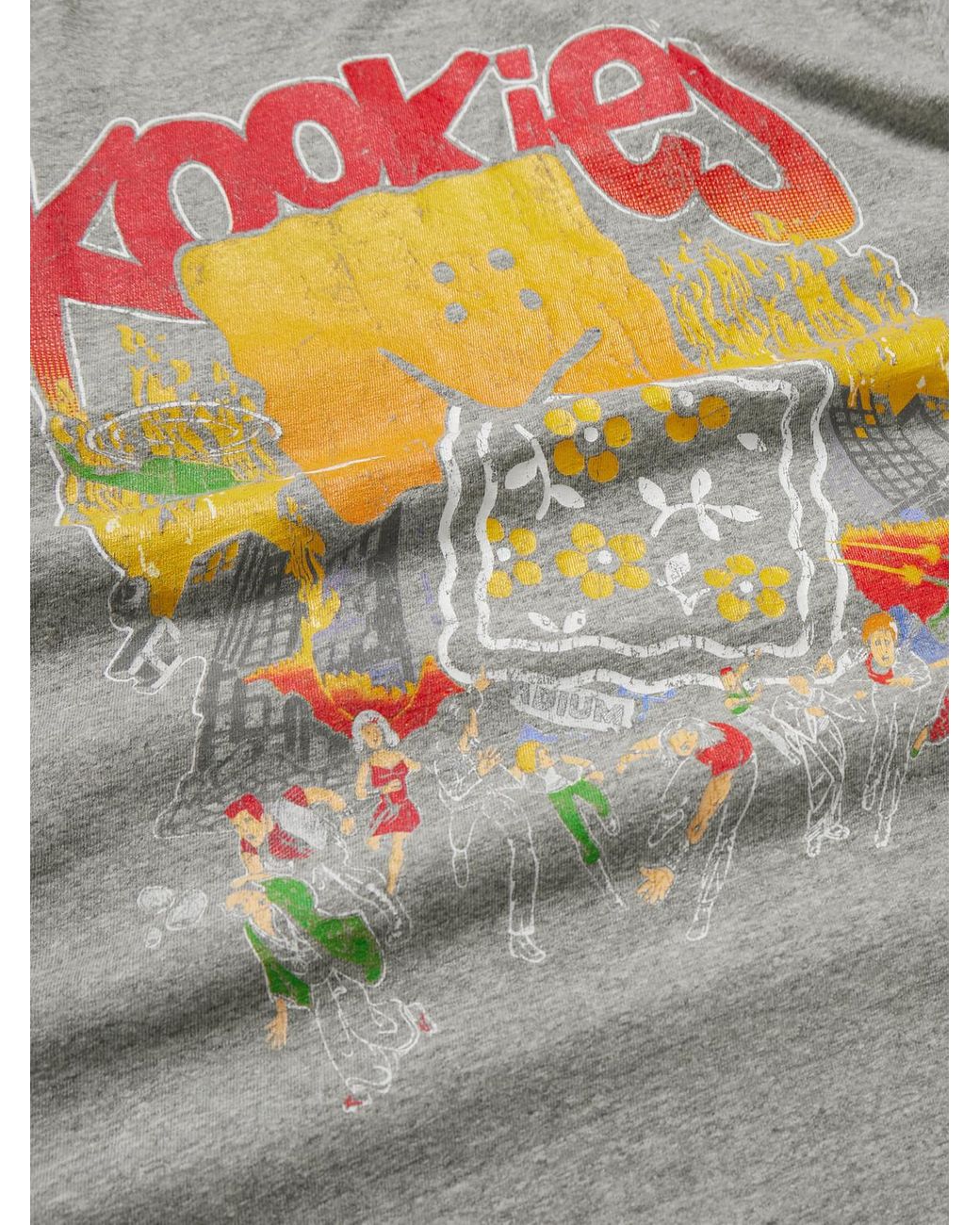 Kapital White Buster Peckish Bowy Printed Cotton-Jersey T-Shirt for men