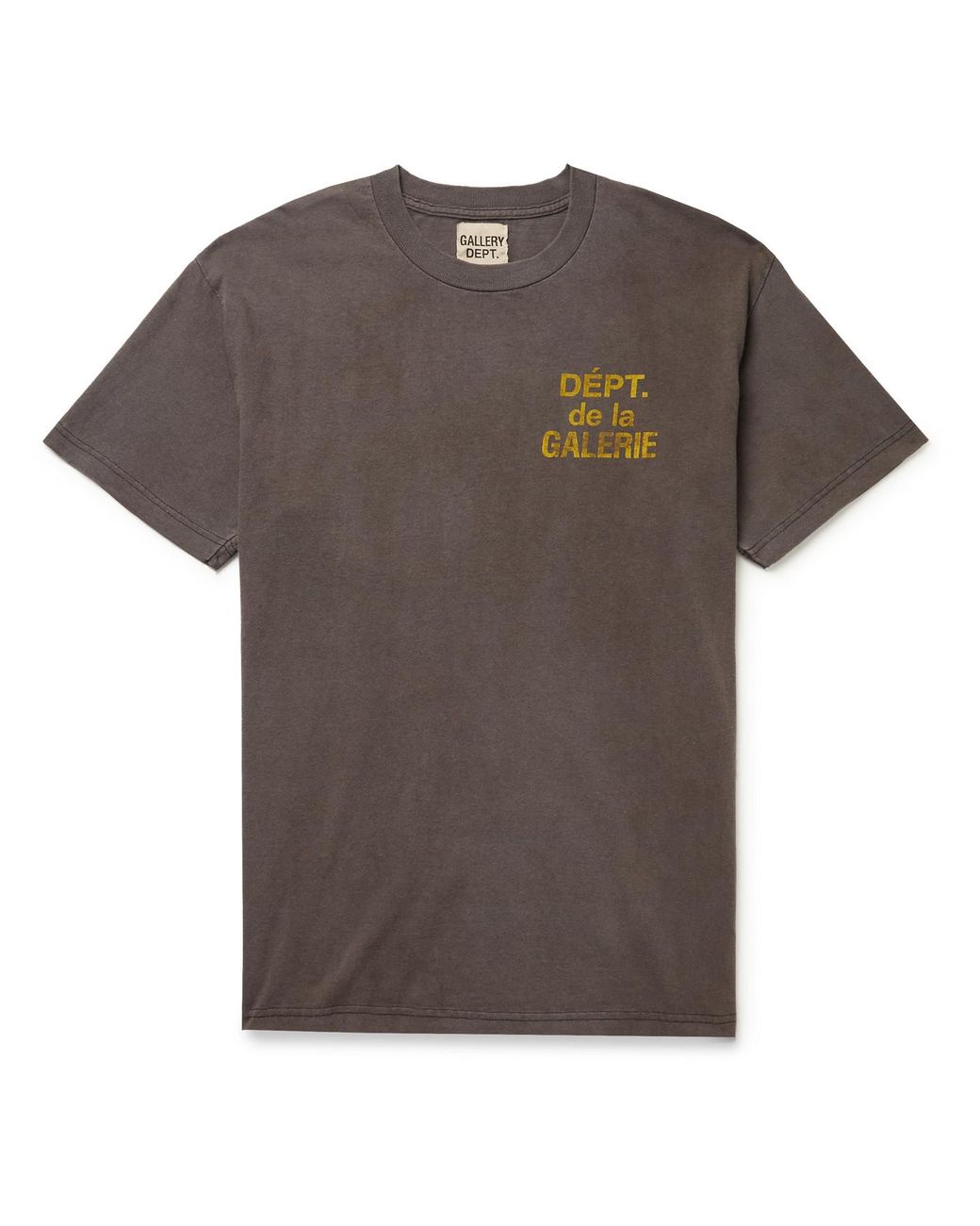 GALLERY DEPT. コットンジャージー Tシャツ ロゴプリント GALLERY DEPT. ロゴプリント コットンジャージー Tシャツ
