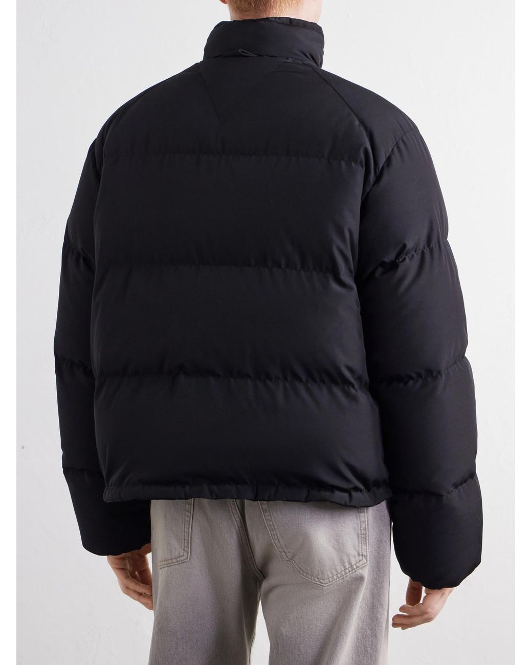 Moncler Black Verone Quilted Shell Down Jacket for men