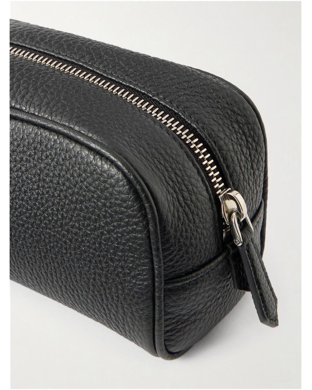 Church's Black Full-grained Leather Pouch for men