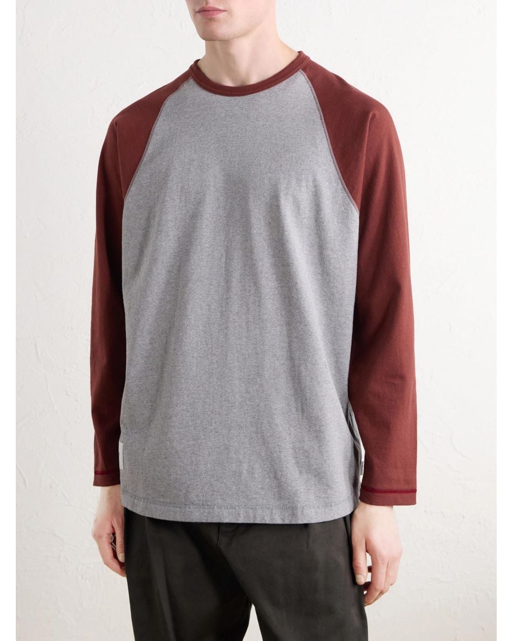 (w)taps Ian Logo-Embroidered Cotton-Jersey T-Shirt for men