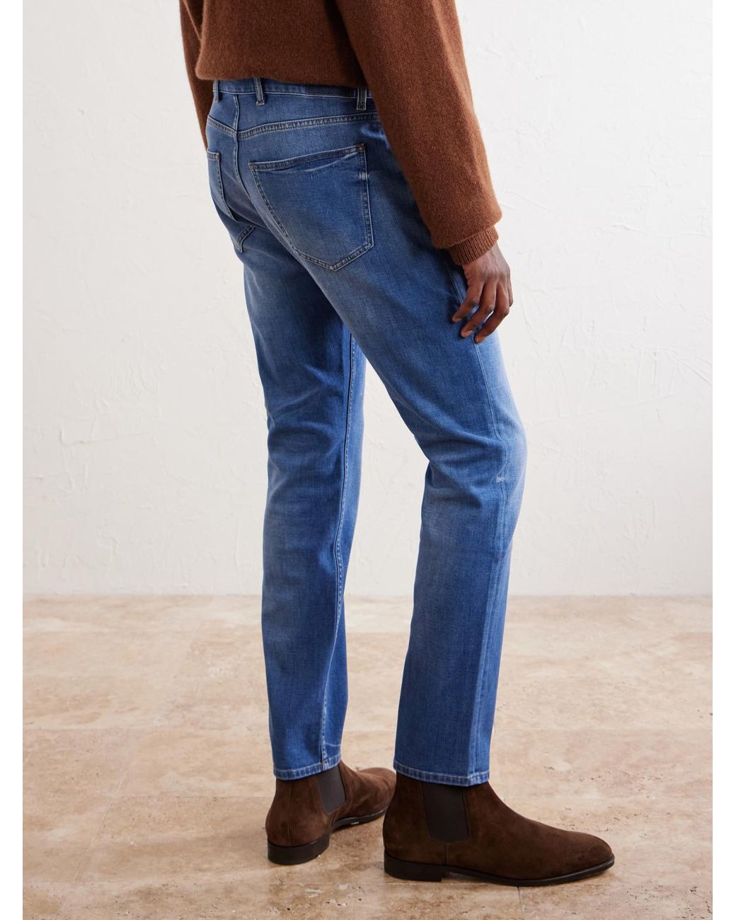 Eleventy Blue Slim-Fit Jeans for men