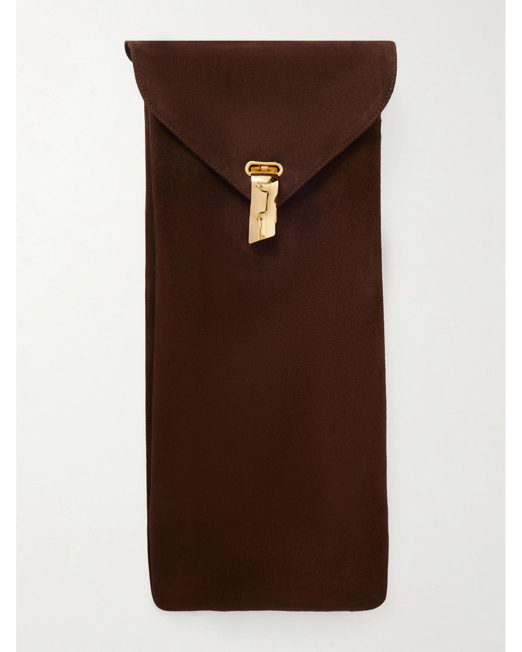 Charvet White Suede Slippers for men