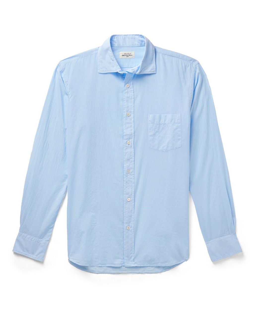 Hartford Paul Pat Cottonvoile Shirt in Blue for Men Lyst