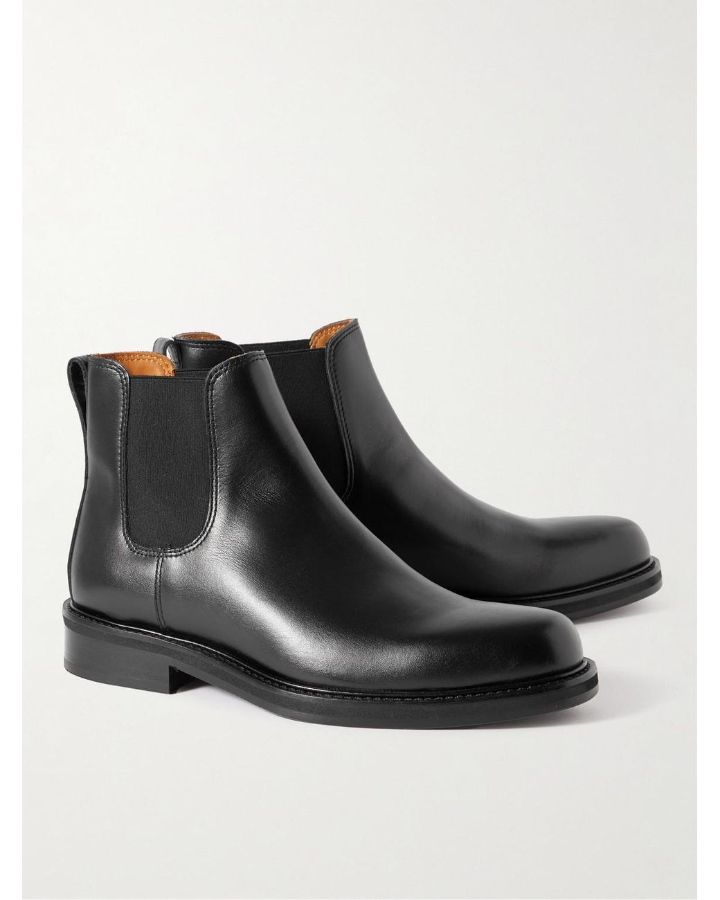 MR P. Olie Leather Chelsea Boots in Black for Men Lyst UK