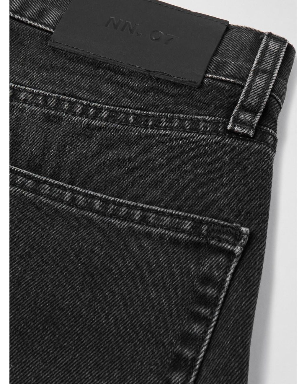NN07 Black Sonny 1866 Straight-Leg Jeans for men