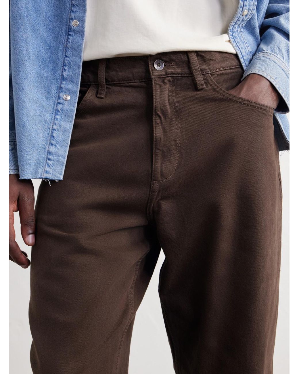 Rag & Bone Brown Straight-Leg Jeans for men