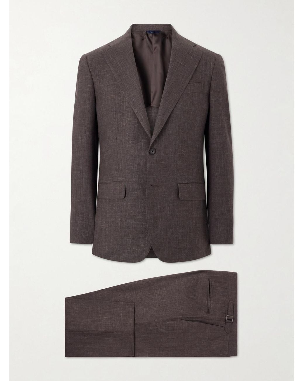 Thom Sweeney Gray Wool for men